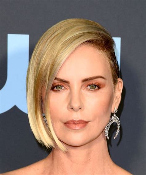 charlize theron bob haircut.